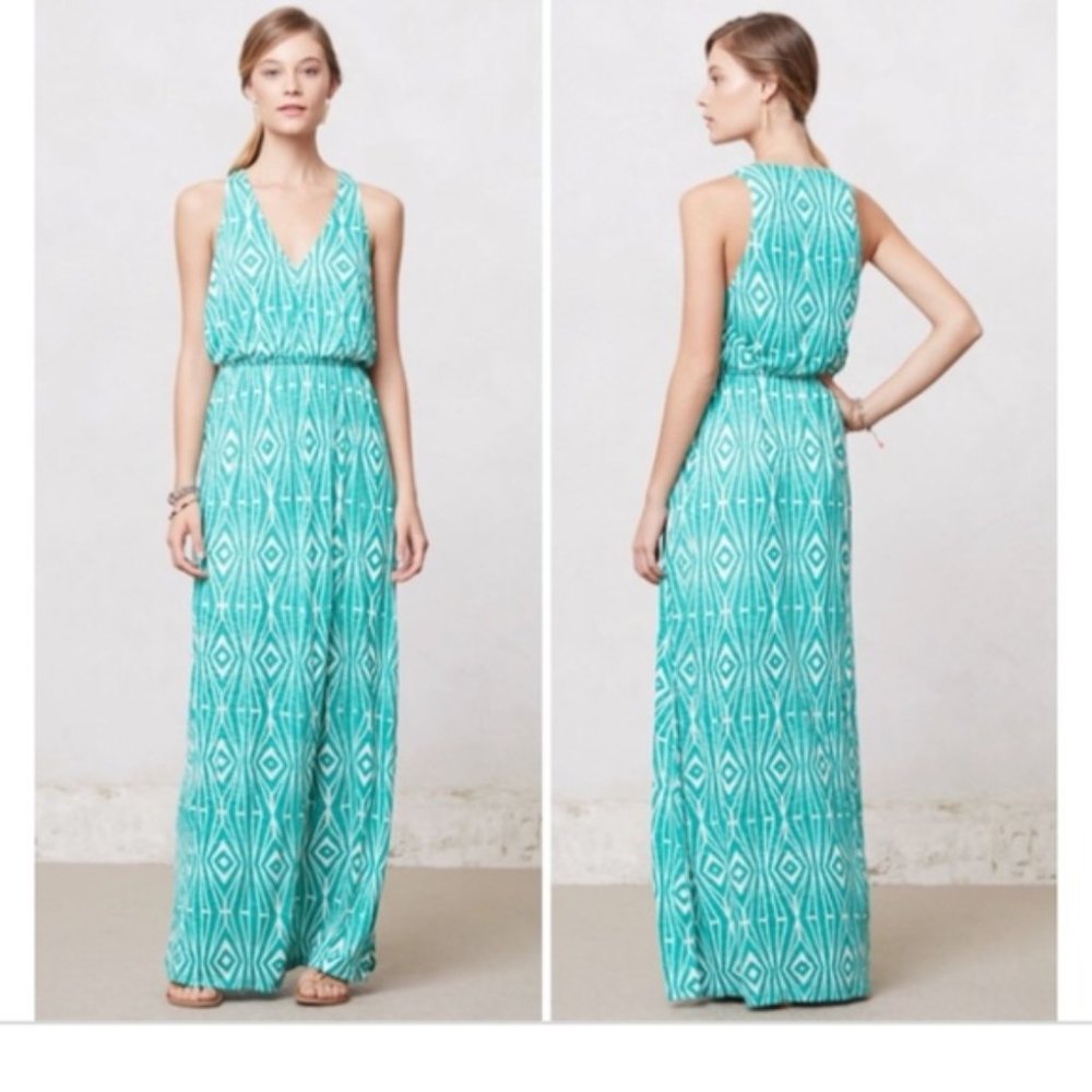 Anthropologie Sikuli Diamond Dress S.